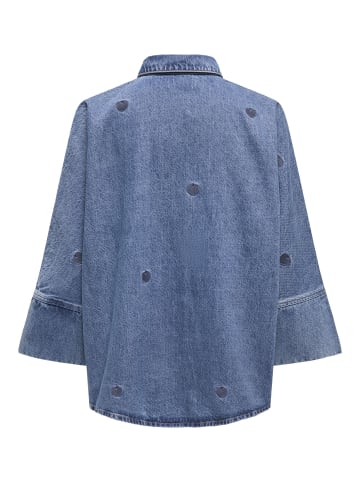 ONLY Jeanshemd in Medium Blue Denim