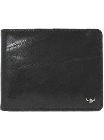 Golden Head Colorado Geldbörse RFID Schutz Leder 12.5 cm schwarz