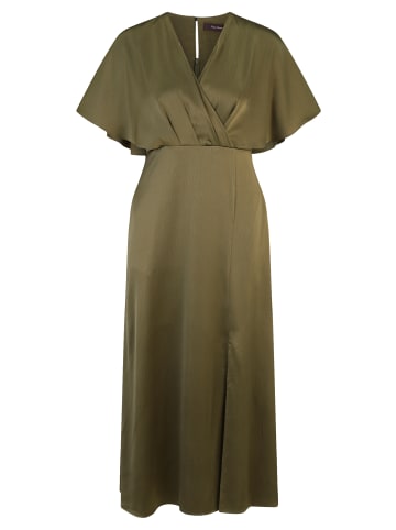 Vera Mont Cocktailkleid mit ausgestelltem Rock in Deep Avocado