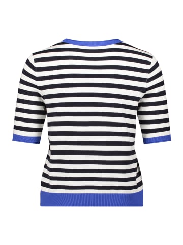 Betty Barclay Strickshirt in marine ecru - 0001