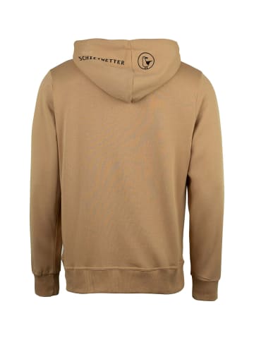 SCHIETWETTER Hoodie "Tammo Talisman" in coffee-black