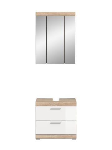 ebuy24 Weiß 60 x 34 cm