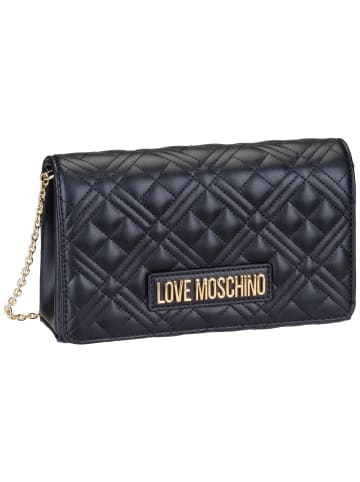 Love Moschino Umhängetasche Smart Daily Bag in Black Galvanica Oro