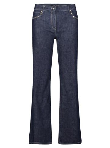 Betty Barclay Casual-Hose mit Waschung in Dark Blue Denim