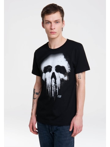 Logoshirt T-Shirt Punisher Marvel in schwarz