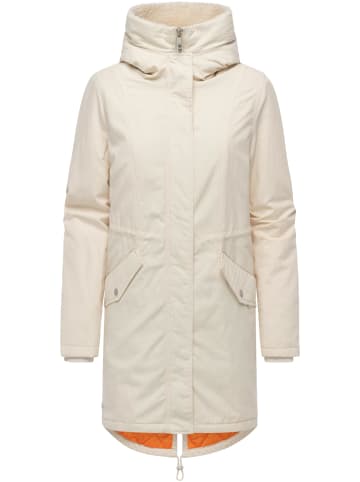 ragwear Wintermantel Coogle YOUMODO in Ecru