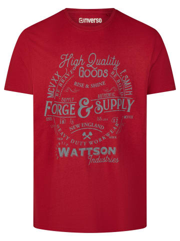 riverso  T-Shirt RIVLeon in Rot