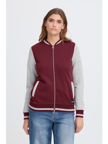 Oxmo Zip-Jacke OXOnana in Rot