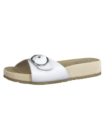 Tamaris COMFORT Pantolette in WHITE NAPPA