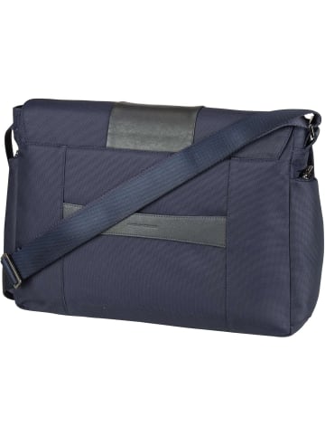 Piquadro Umhängetasche Brief Messenger Bag 1592 in Blu