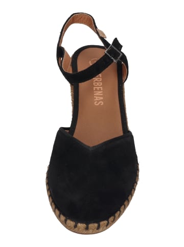 Verbenas Sandaletten MAGGIE serraje tan in schwarz