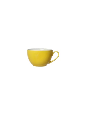 Ritzenhoff & Breker 6er Set Kaffeetassen mit Untertassen Doppio 200 ml in Gelb