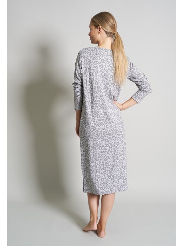 Tom Tailor Nachthemd Victoria in grau-mittel-Allover