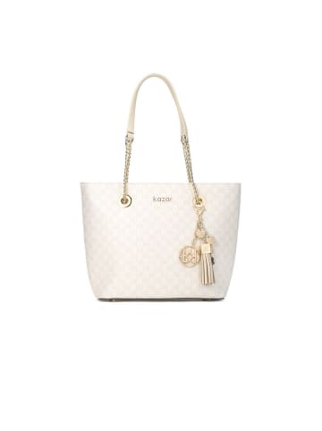 Kazar Schultertaschen JASMINE in Beige