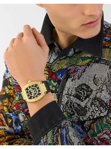 Philipp Plein Analoguhr für Herren in gold