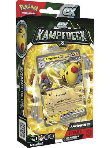 Pokémon Pokémon EX-Kampfdeck Ampharos oder Lucario Kartenspiel in Mehrfarbig ab 6 Jahre