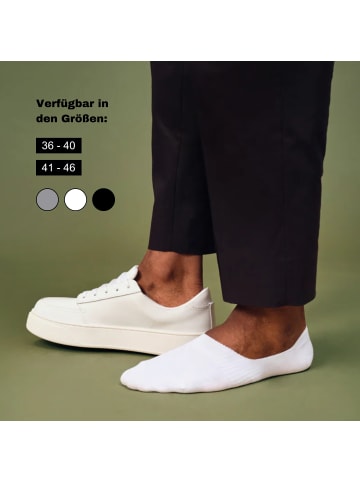 von Jungfeld Füßlinge ESSENTIAL INVISIBLE in Pitch Black