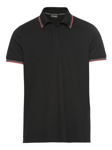 Bruno Banani Poloshirt in schwarz
