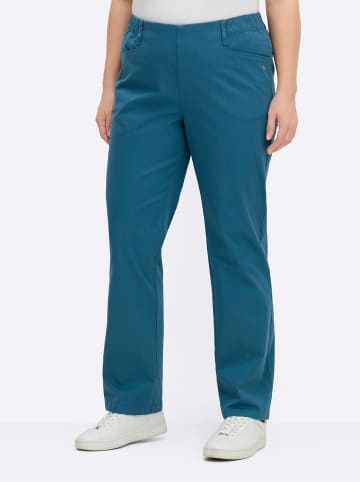 sheego Twill-Hose in topas