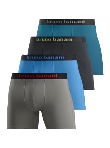 Bruno Banani Boxer in grau, türkis, schwarz, petrol
