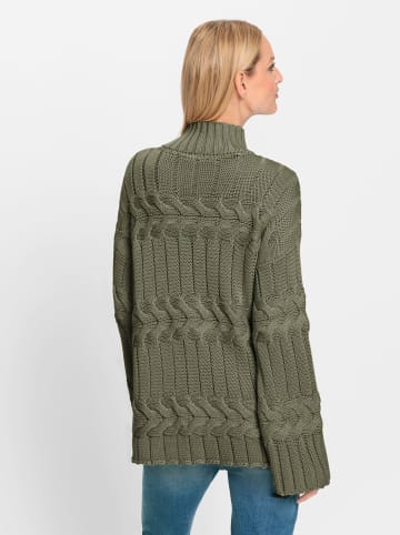 Heine Pullover in khaki