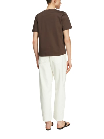 comma Jeans Liv Cropped in weiß