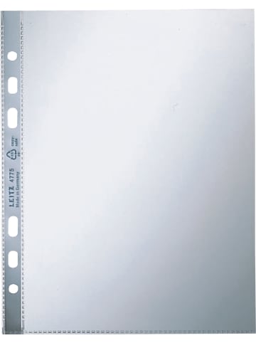 Leitz Prospekthülle A5 80my PP glasklar Packung mit 100 Stück