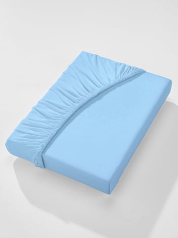 WITT WEIDEN Spannbetttuch in hellblau