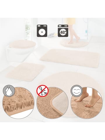 Erwin Müller Duschvorlage halbrund Rhodos in beige