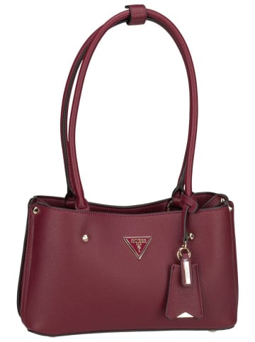 Guess Handtasche Meridian II Shoulder SAT in Wine