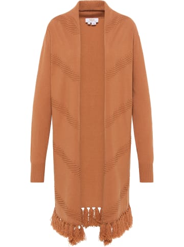 usha FESTIVAL Damen Strick Cardigan in Kamel