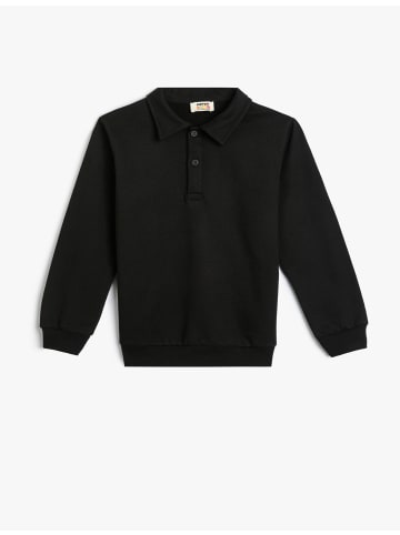 KOTON Sweatshirt in Schwarz