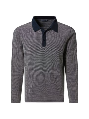 Pierre Cardin Langarm-Poloshirt in Salute