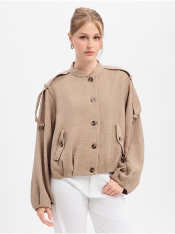 Y.A.S Jacke YASRina in taupe