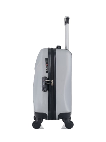 BlueStar Handgepäck Koffer GARIBALDI in Grau (26L)