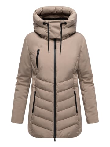 Marikoo Winterjacke Tivaa XVI in Taupe Grey
