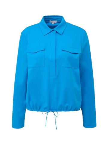 S.OLIVER RED LABEL Langarmshirt in Blau