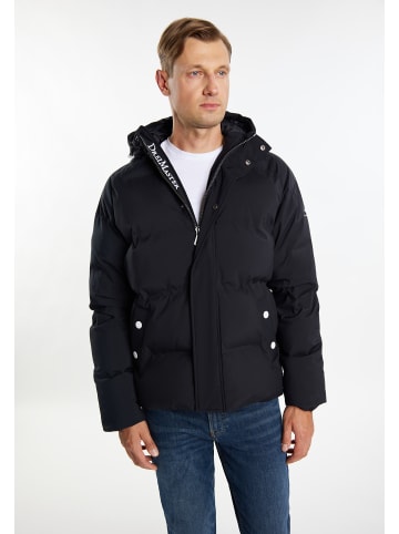 DreiMaster Maritim Winterjacke Mit Wattierung in Schwarz