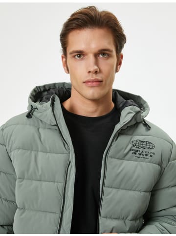 KOTON Jacke Anorak in Grün