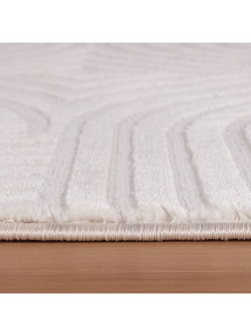 Teppich Boss Kurzflor Teppich Sahara 1112, rechteckig - Creme