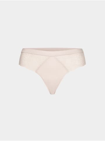 Erlich Textil  Gertrud String große Cups aus Bio-Baumwolle - flache Nähte in cappuccino