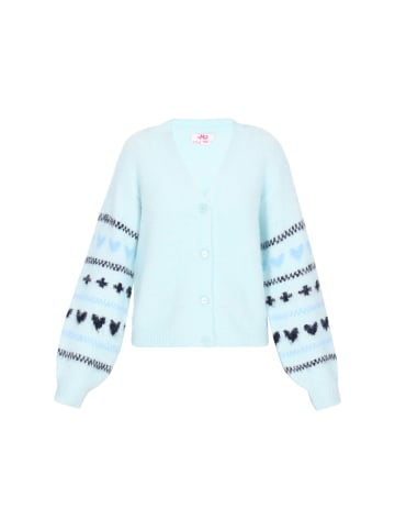 myMo Women Cardigan in aqua