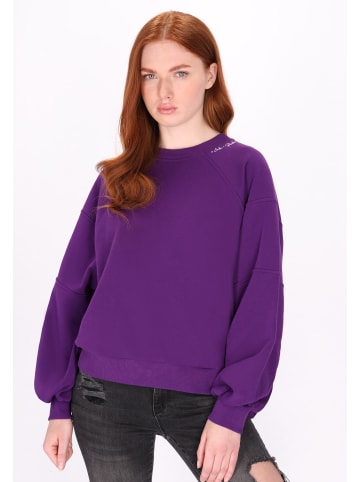 DreiMaster Vintage Damen Sweatshirt in Dunkellila