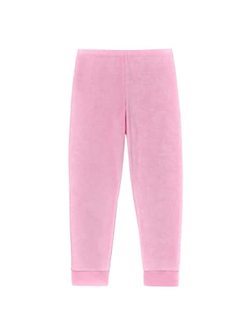Schiesser Pyjama in Rosa/Weiß