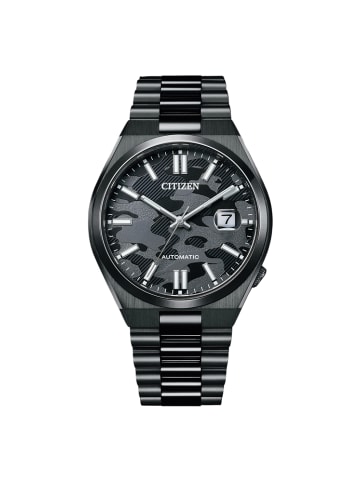 Citizen Automatik Armbanduhr NJ0155-87E Schwarz