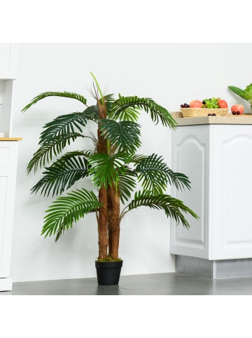 Outsunny künstliche Pflanze-16L x 16B x 120H cm-Grün