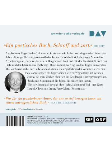 Der Audio Verlag Ein ganzes Leben | Hörspiel mit Peter Matic, Christoph Luser u.v.a. (1 CD)