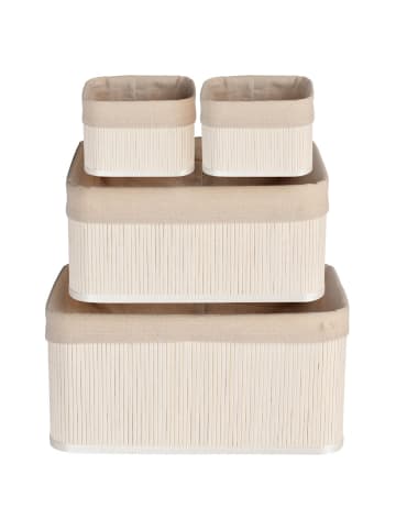 Home&Styling Collection Bambuskörbe in beige