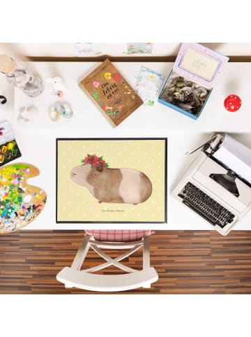 Mr. & Mrs. Panda tischpad Meerschweinchen Weisheit ohne Spruch in Gelb Pastell