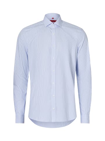 Finshley & Harding Hemd in hellblau weiß